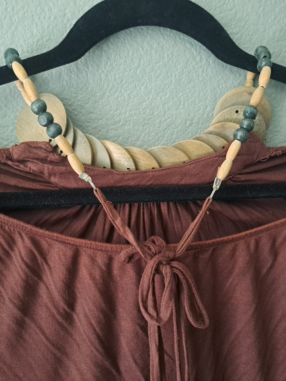 Brown Halter Top - Picture 4 of 4